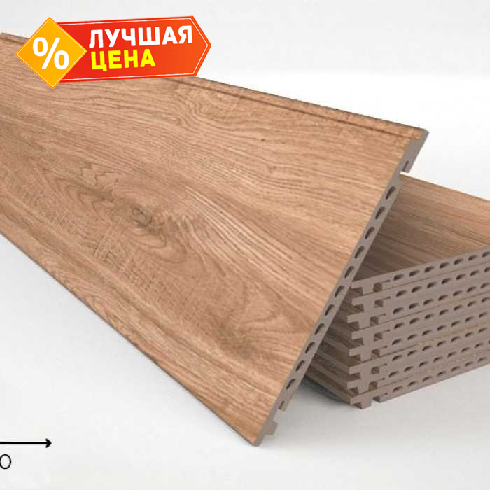Керамогранитная плита FAVEKER GA16 для НФС, Ordesa Marron, 1200х355х18 мм